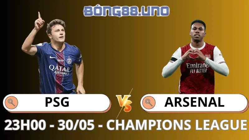 Soi Kèo PSG Vs Arsenal - Champions League - 30/05/2026